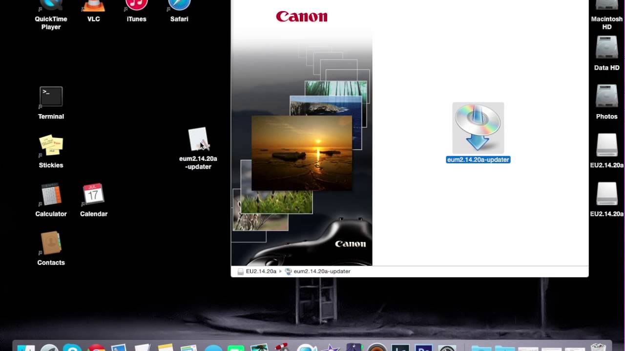Canon eos software mac os x